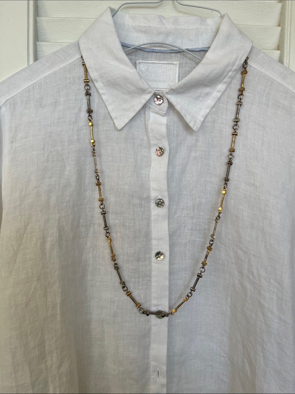 Beautiful, heavy, antique necklace